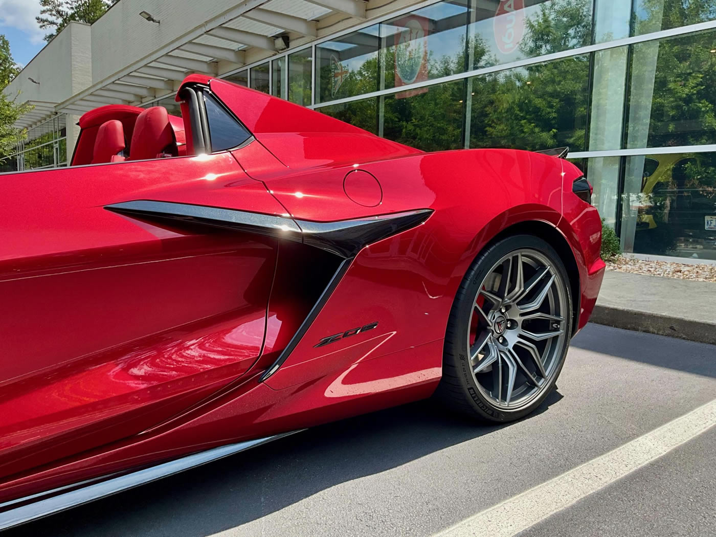 2023 Corvette Z06 Convertible 3LZ in Red Mist Metallic Tintcoat