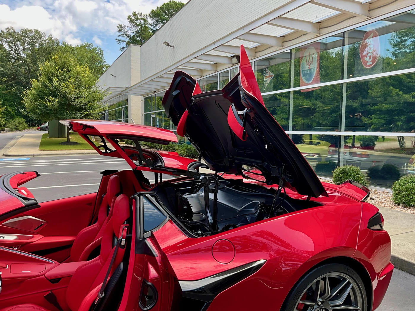 2023 Corvette Z06 Convertible 3LZ in Red Mist Metallic Tintcoat