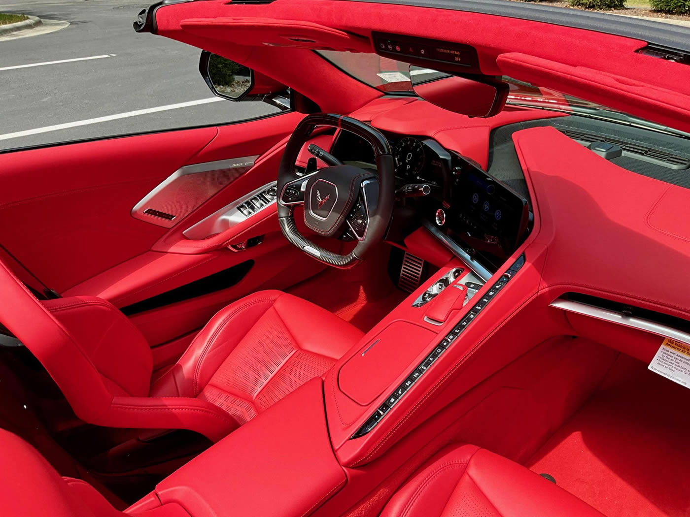 2023 Corvette Z06 Convertible 3LZ in Red Mist Metallic Tintcoat