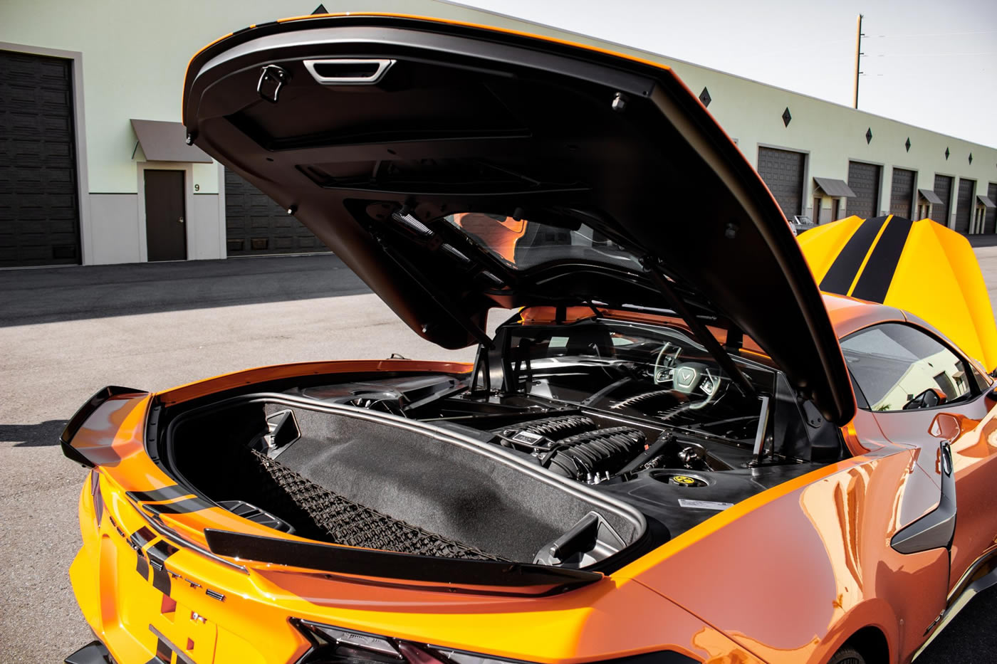 2023 Corvette Z06 Coupe 2LZ in Amplify Orange