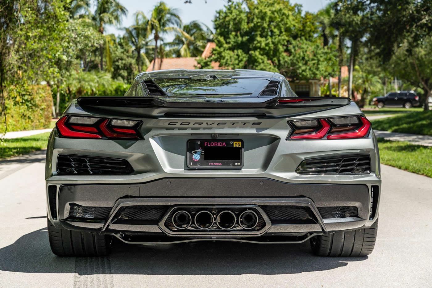 2023 Corvette Z06 Coupe 3LZ in Hypersonic Gray Metallic