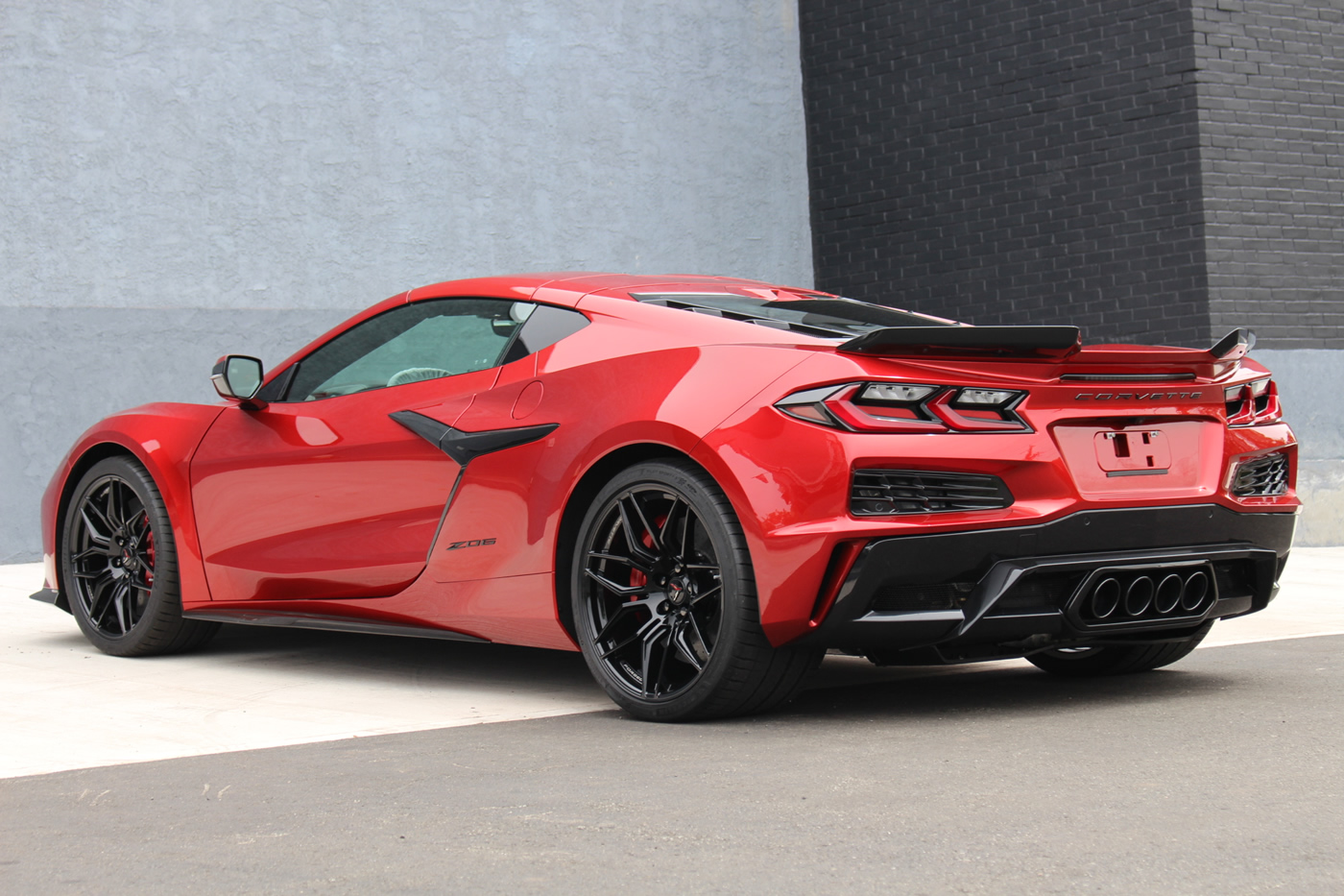 2023 Corvette Z06 Coupe 3LZ in Red Mist Metallic