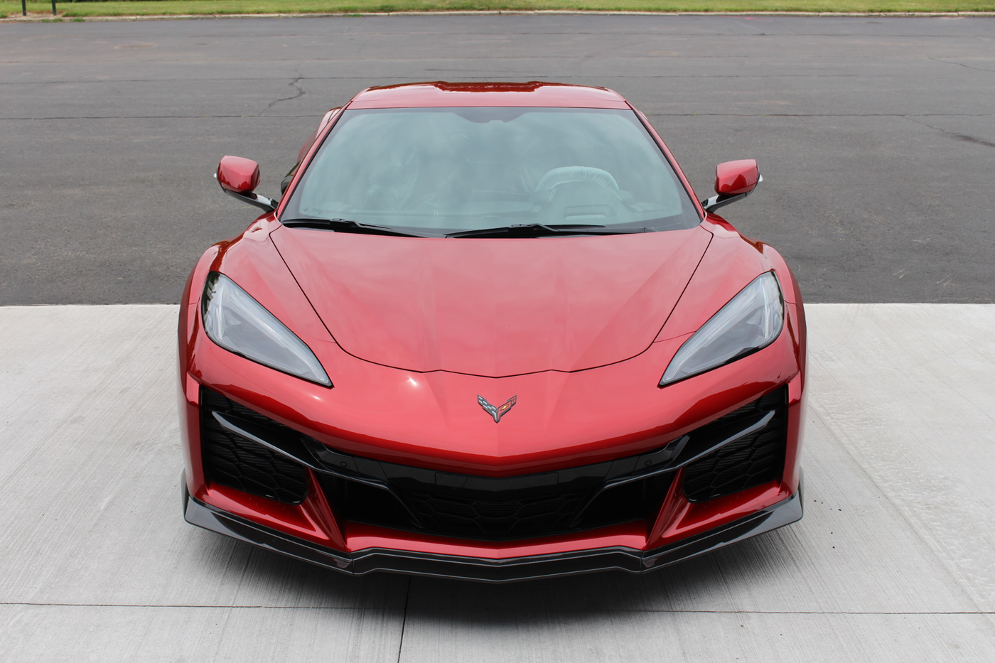 2023 Corvette Z06 Coupe 3LZ in Red Mist Metallic