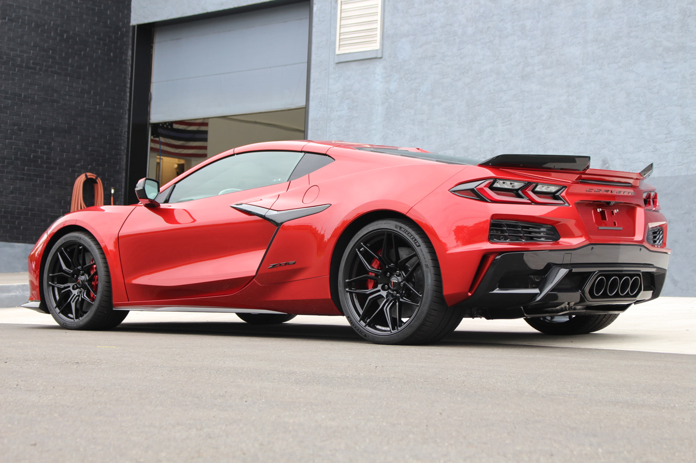 2023 Corvette Z06 Coupe 3LZ in Red Mist Metallic