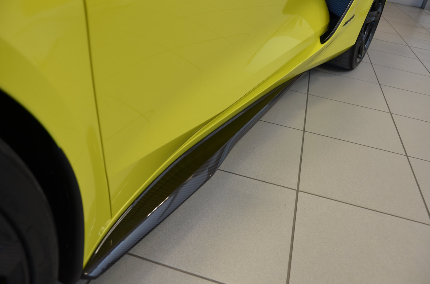 2023 Corvette Z06 Coupe in Accelerate Yellow