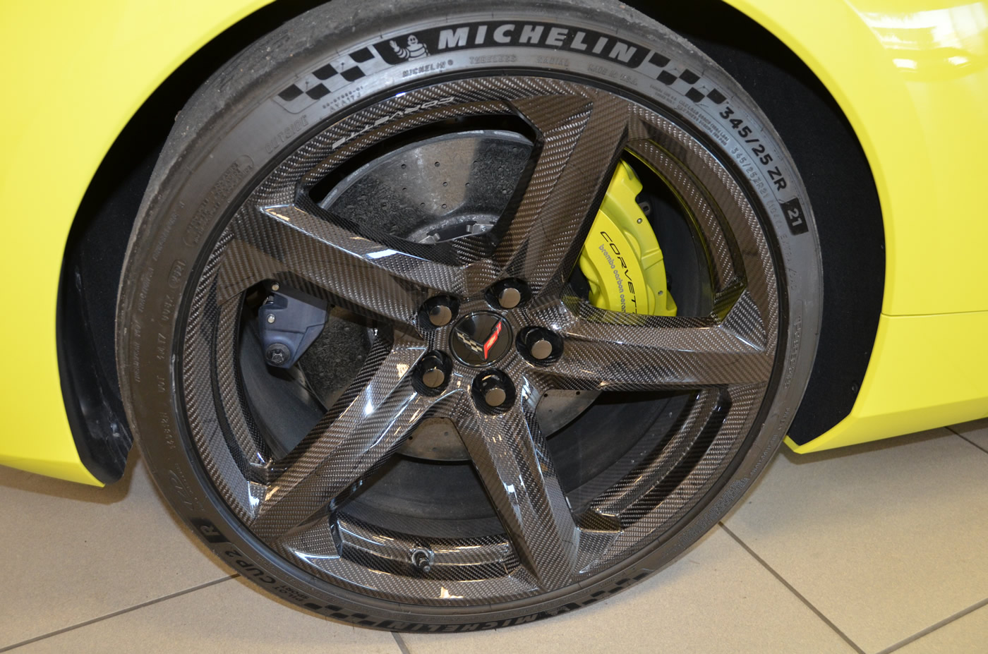 2023 Corvette Z06 Coupe in Accelerate Yellow