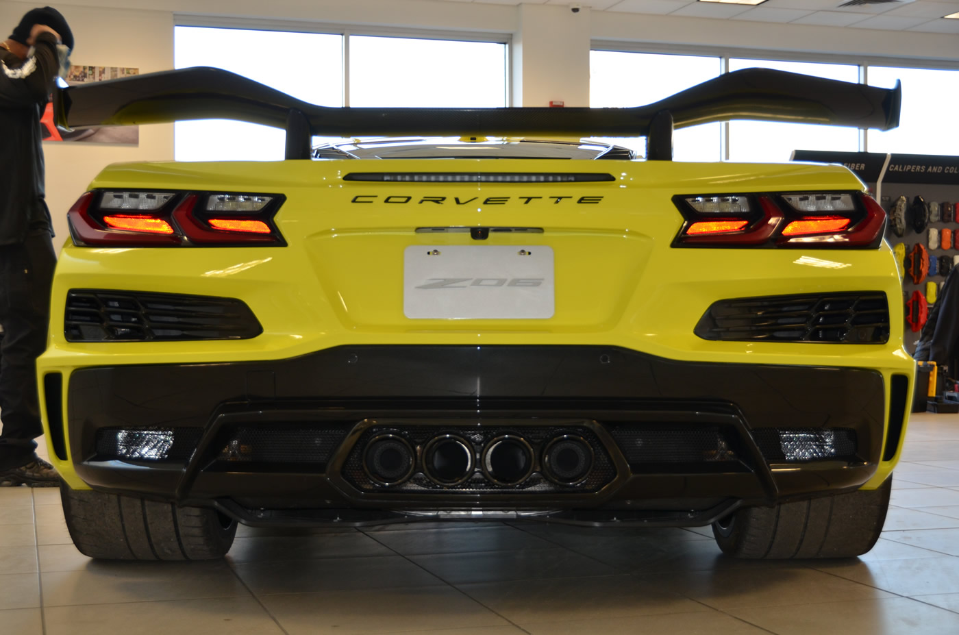 2023 Corvette Z06 Coupe in Accelerate Yellow Corvette Forum