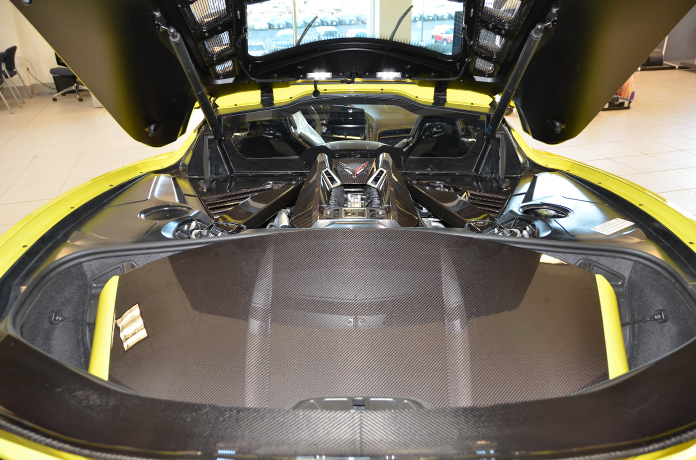 2023 Corvette Z06 Coupe in Accelerate Yellow