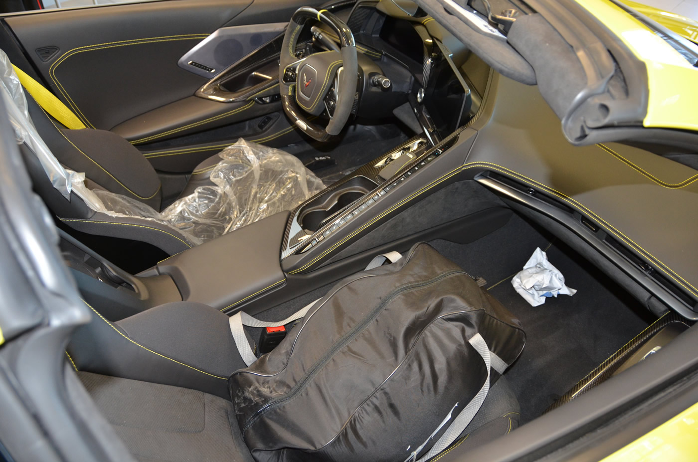 2023 Corvette Z06 Coupe in Accelerate Yellow