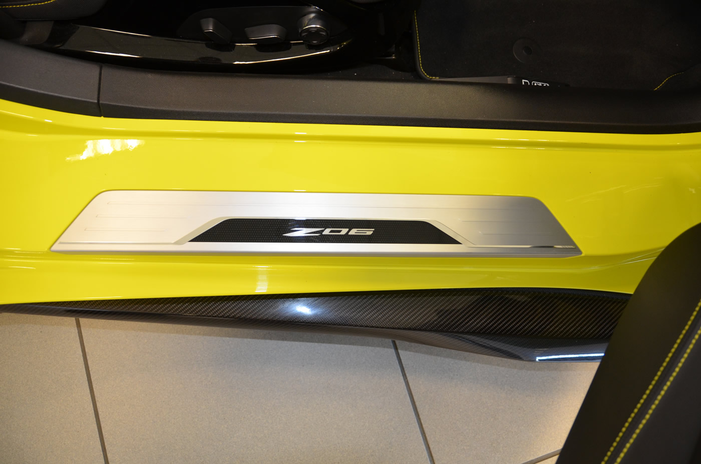 2023 Corvette Z06 Coupe in Accelerate Yellow