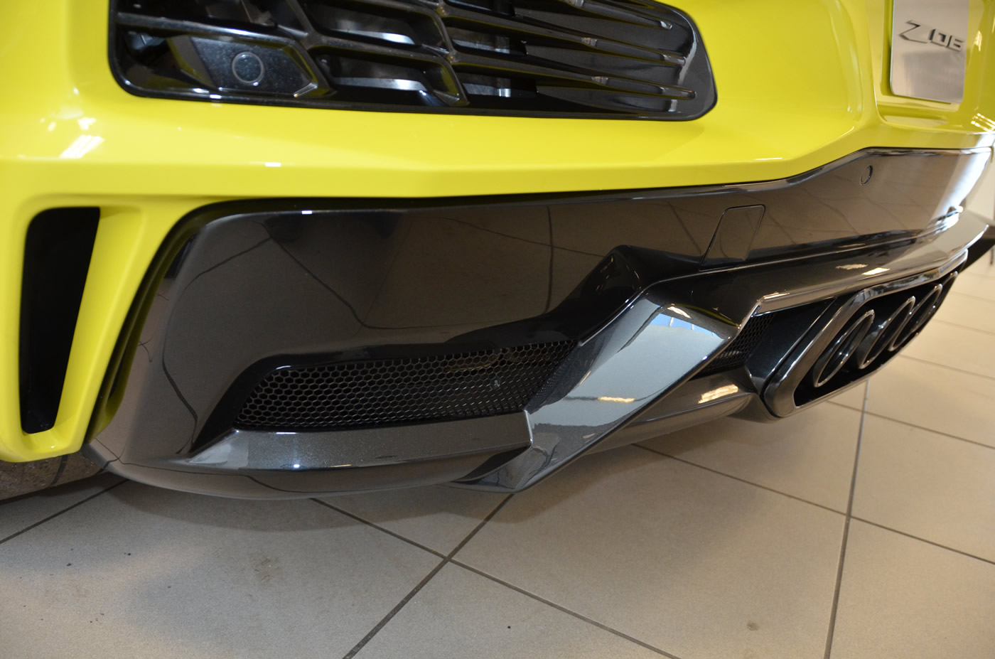 2023 Corvette Z06 Coupe in Accelerate Yellow