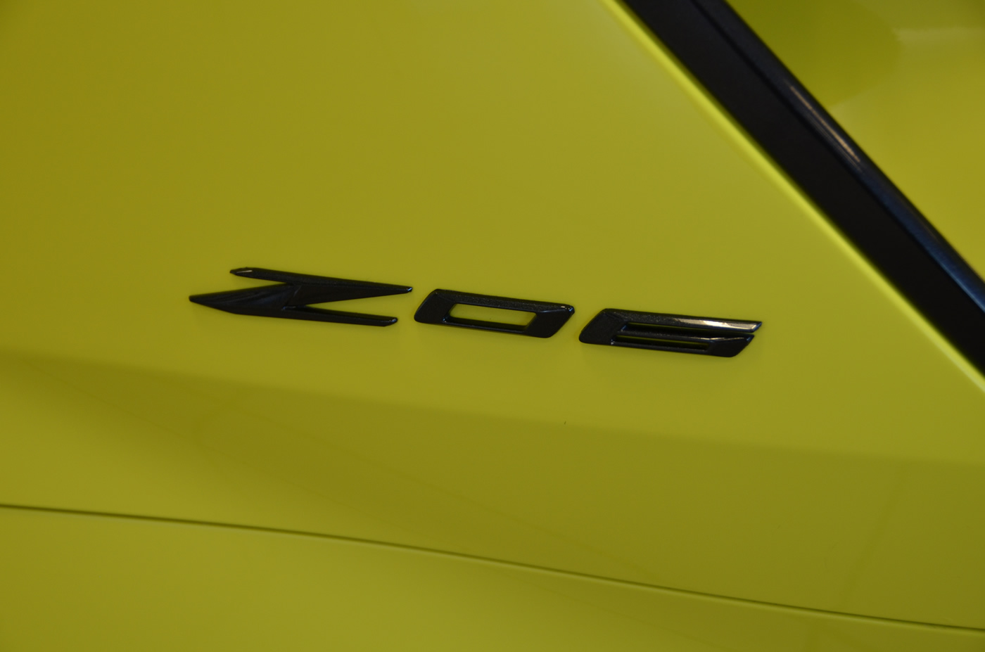 2023 Corvette Z06 Coupe in Accelerate Yellow
