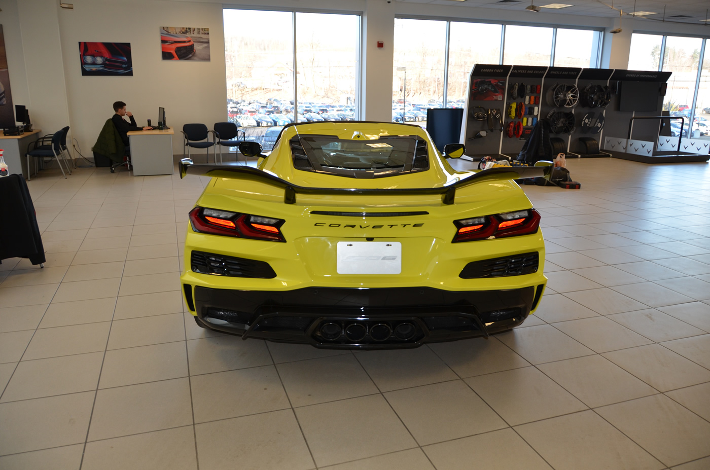 2023 Corvette Z06 Coupe in Accelerate Yellow Corvette Forum