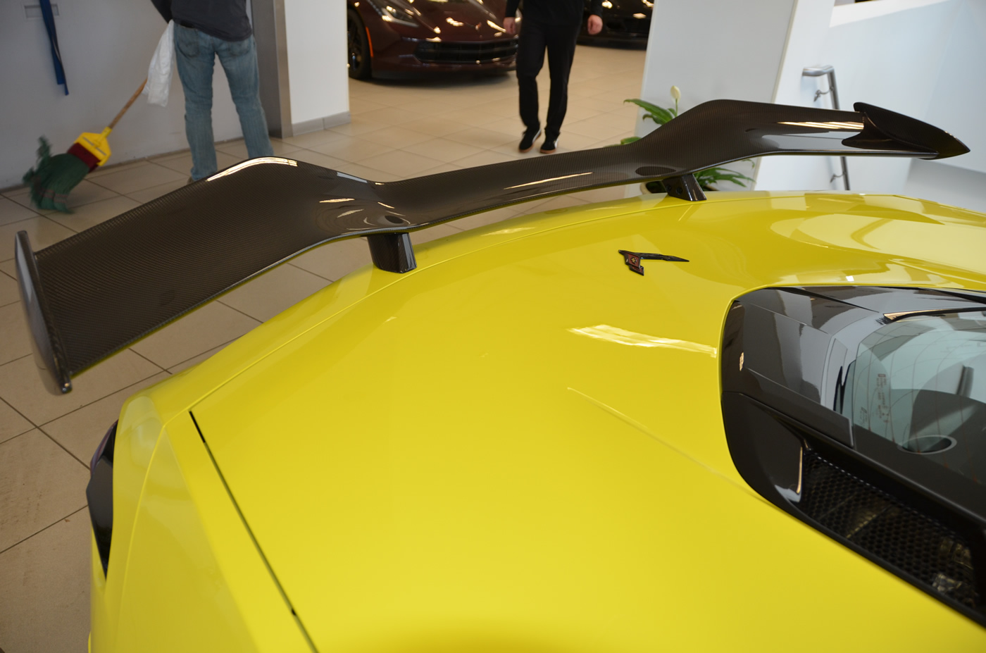 2023 Corvette Z06 Coupe in Accelerate Yellow