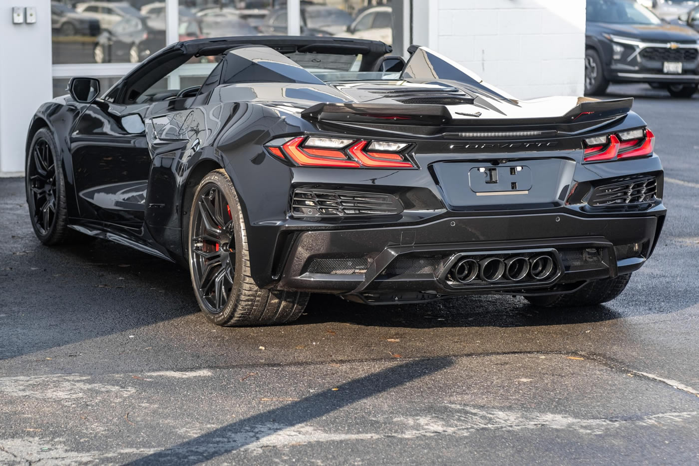 2024 Corvette Z06 Convertible 3LZ in Black