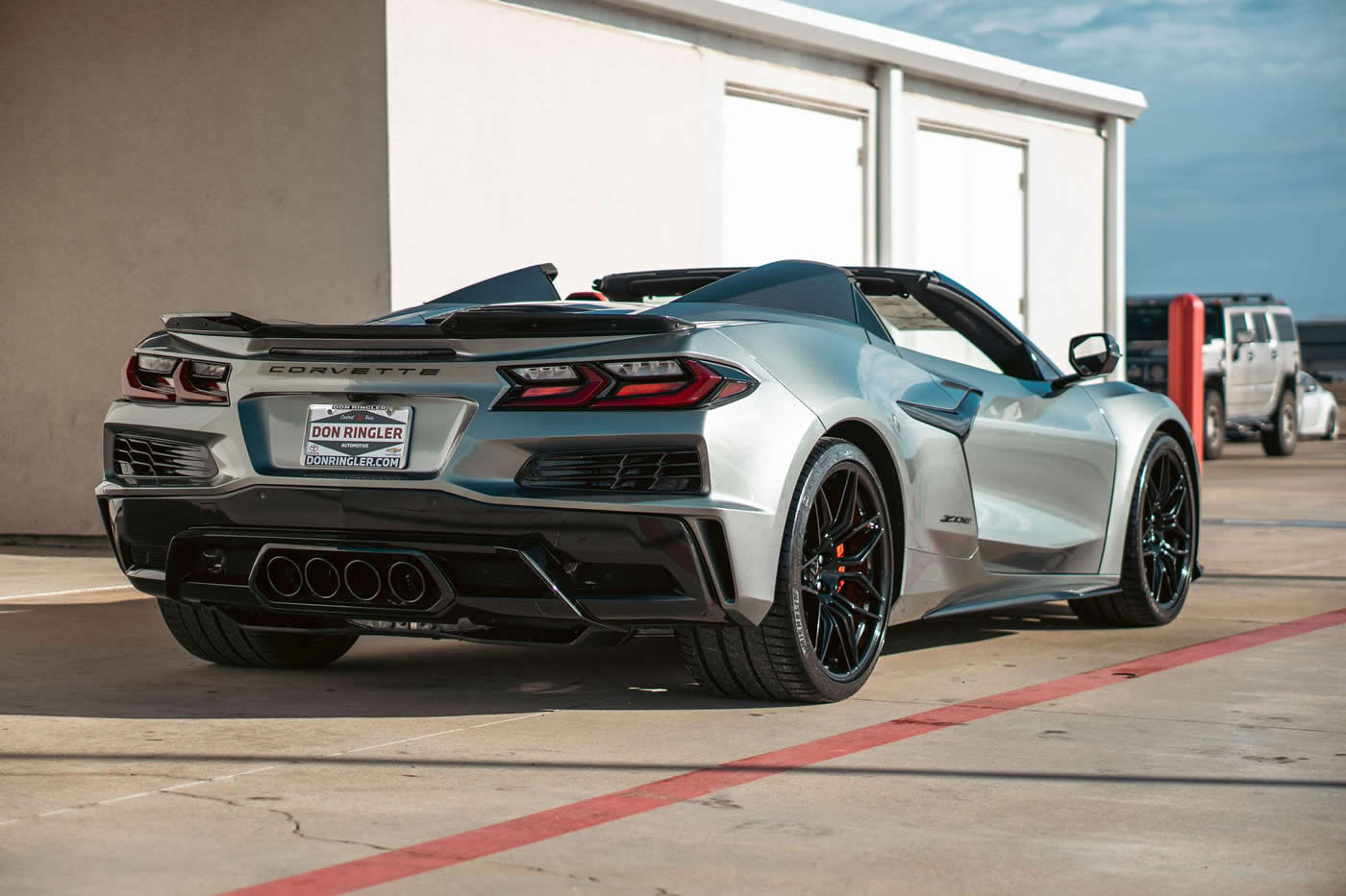 2024 Corvette Z06 Convertible 3LZ in Hypersonic Gray Metallic