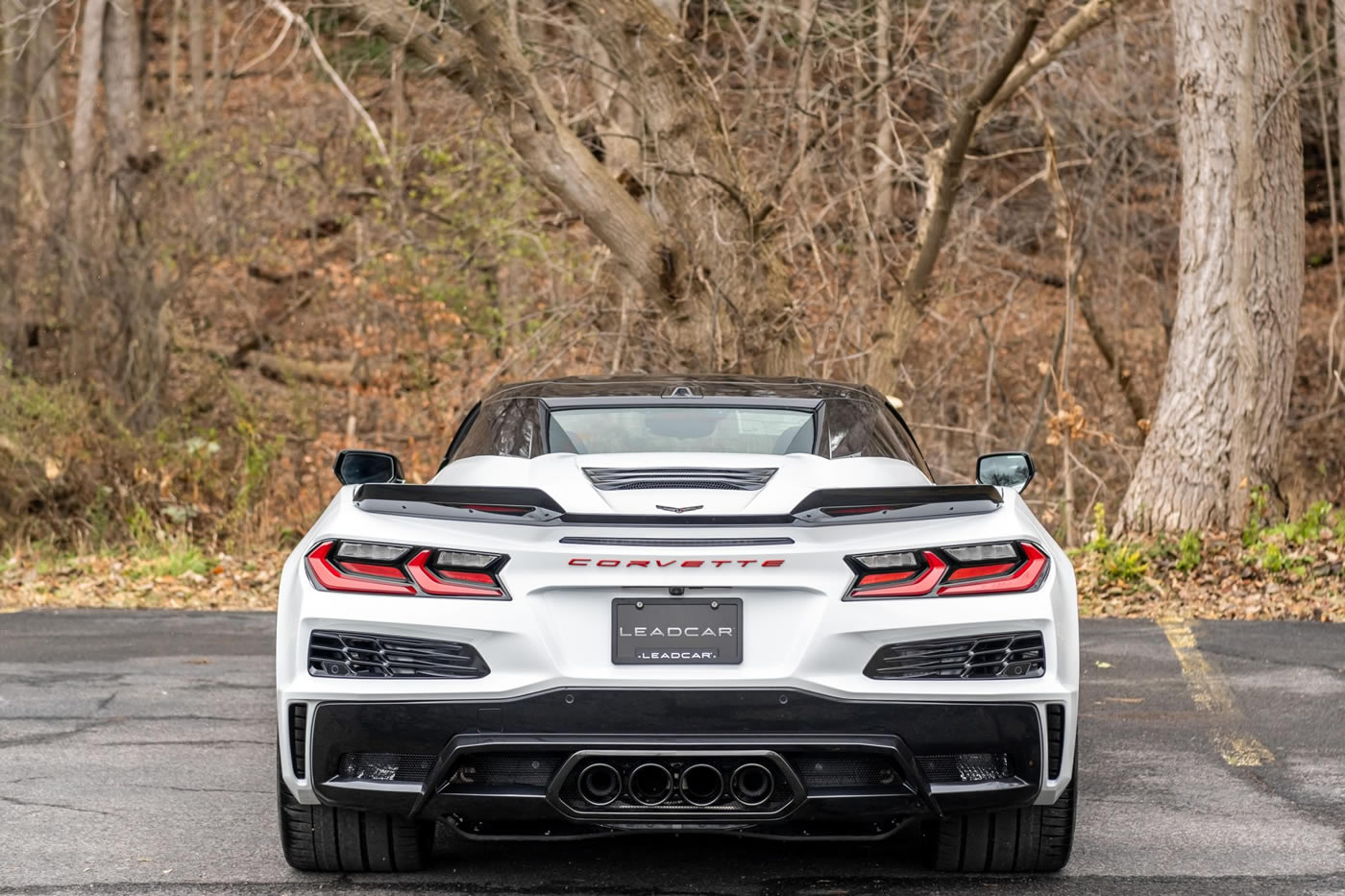 2024 Corvette Z06 Convertible 3LZ is finished in Arctic White