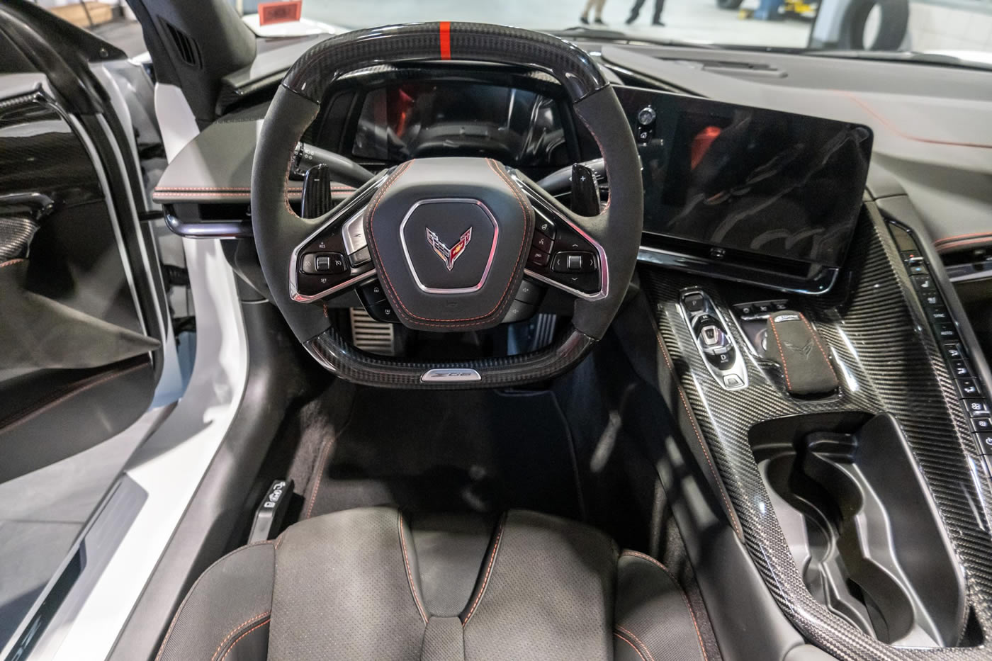 2024 Corvette Z06 Convertible 3LZ is finished in Arctic White