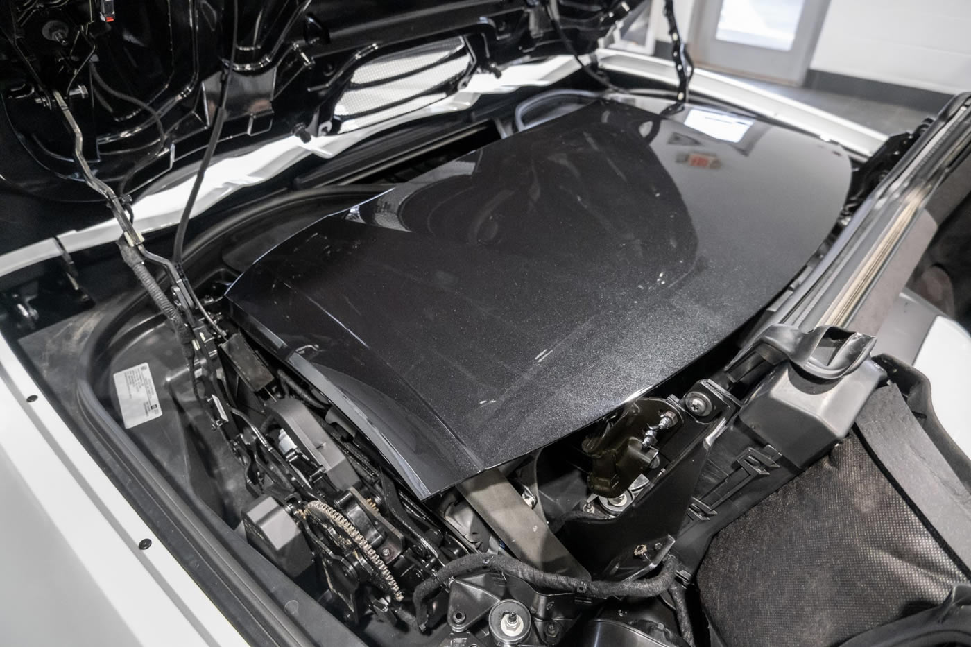 2024 Corvette Z06 Convertible 3LZ is finished in Arctic White