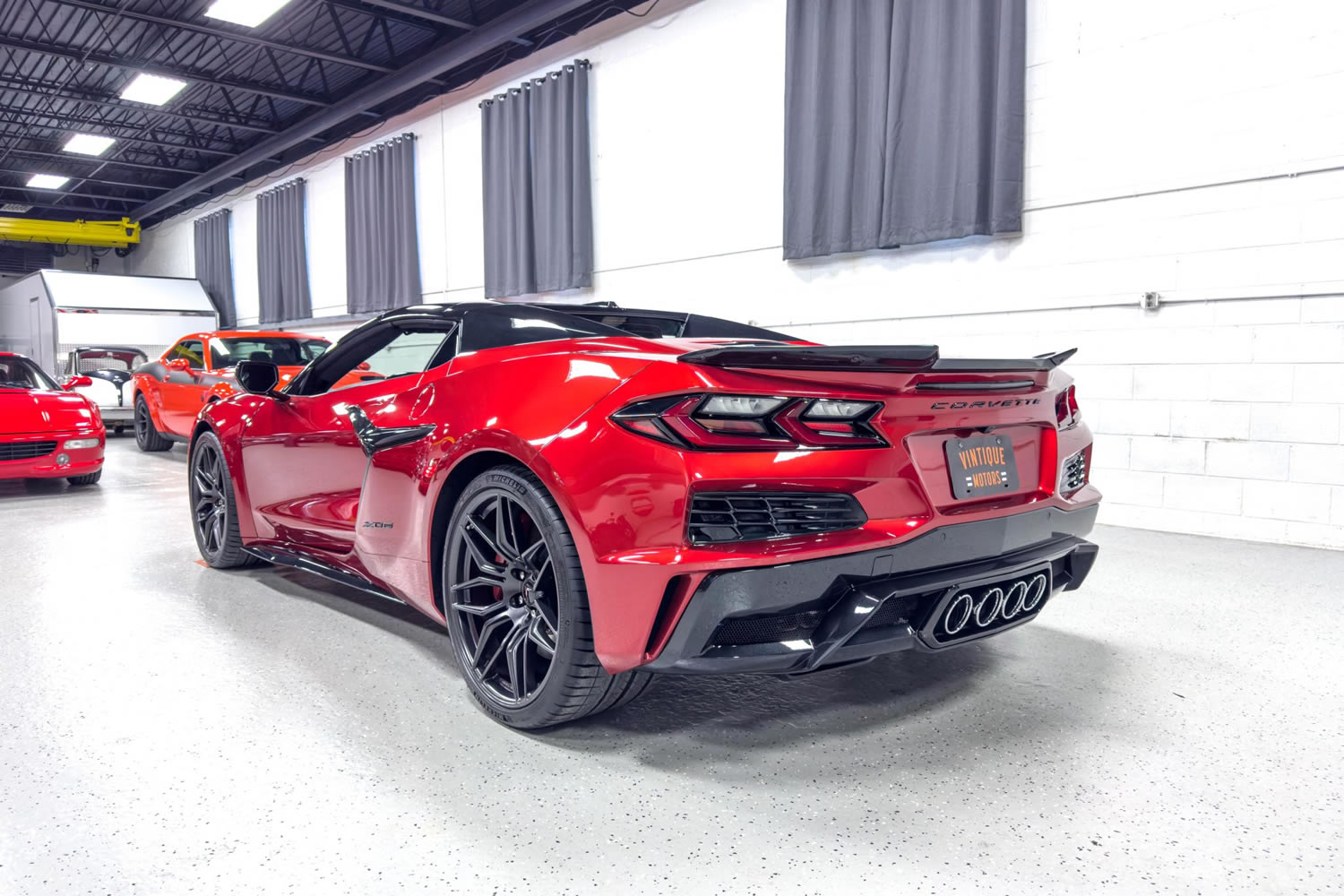 2024 Corvette Z06 Convertible in Red Mist Metallic Tintcoat