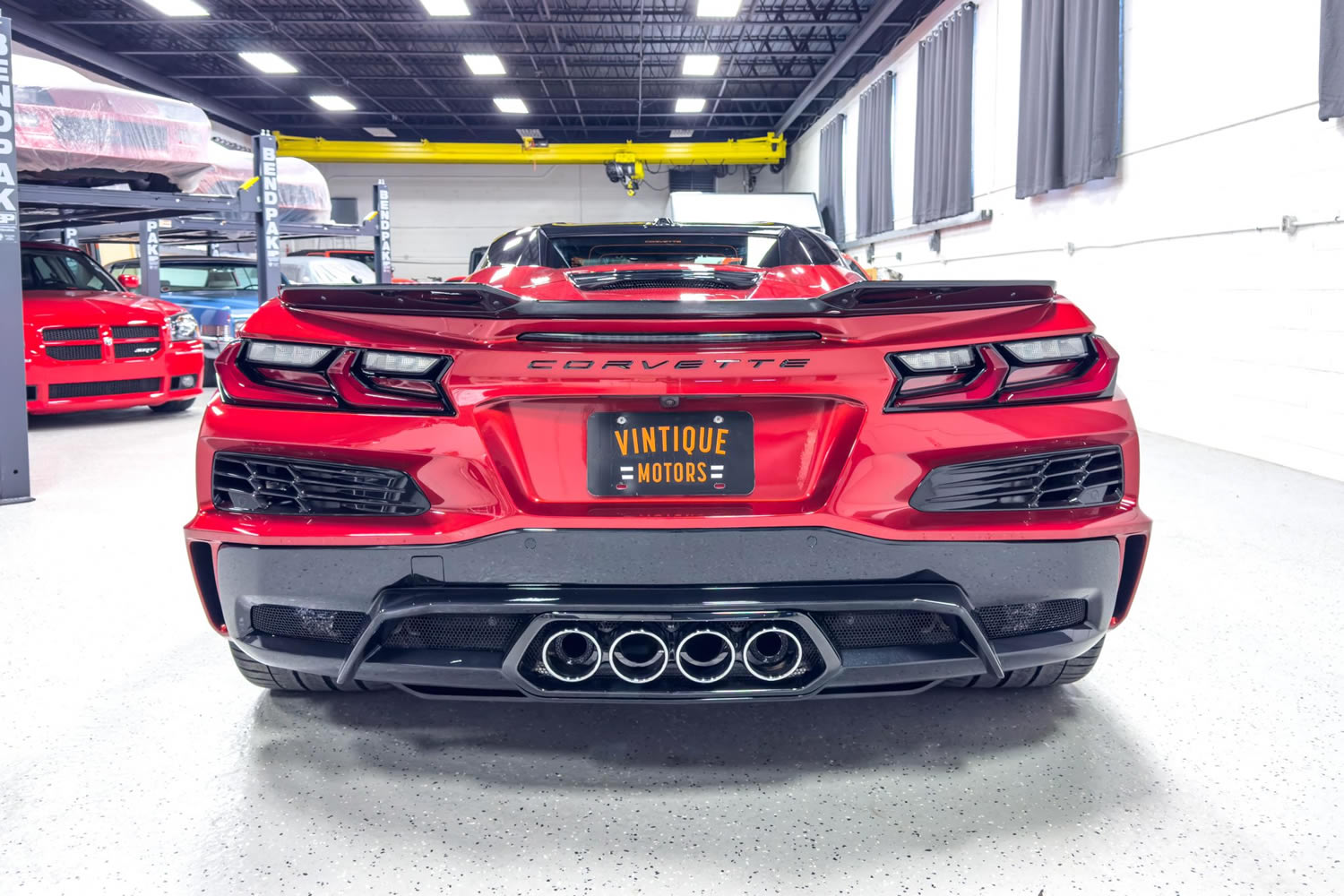 2024 Corvette Z06 Convertible in Red Mist Metallic Tintcoat