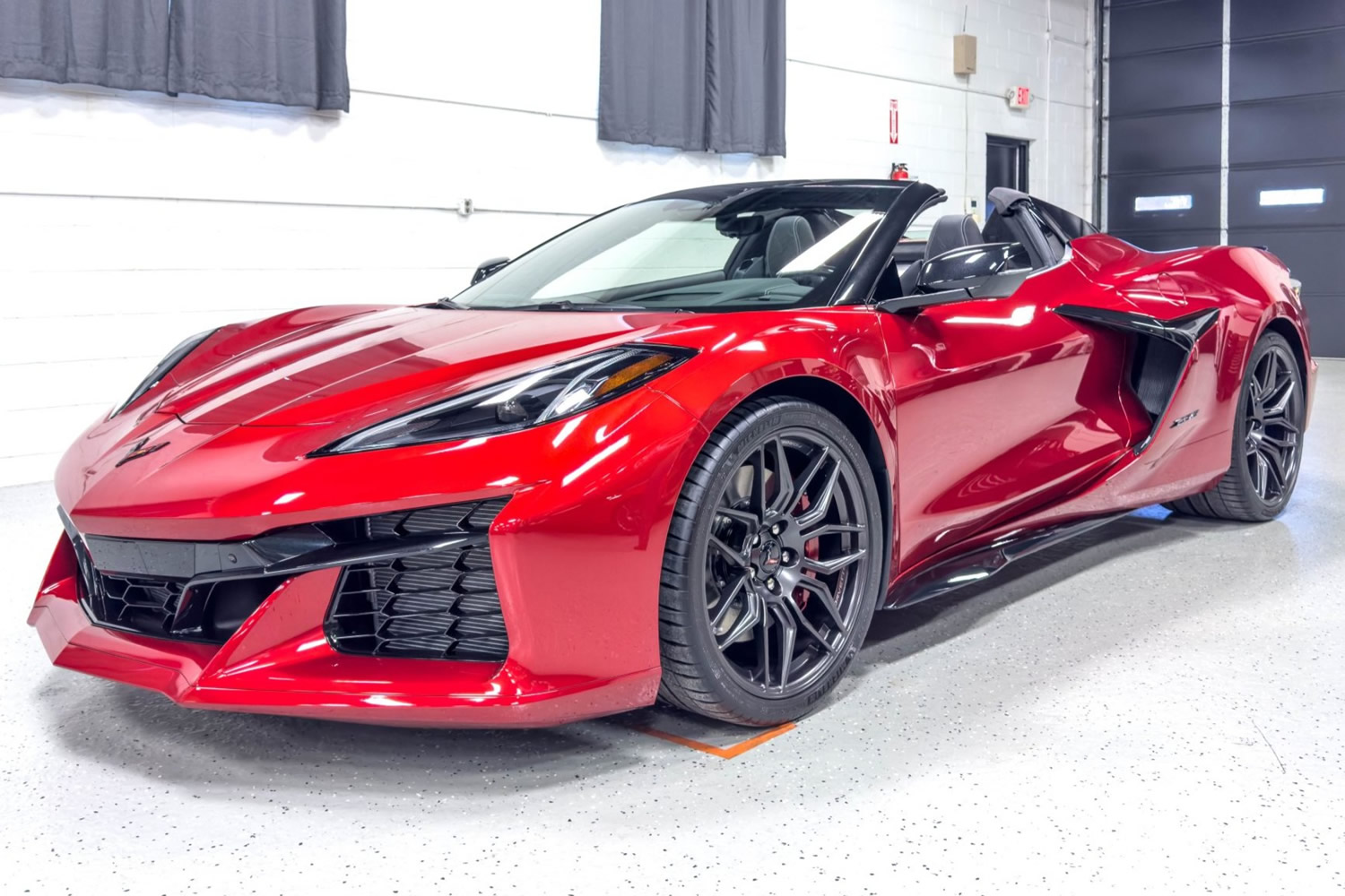 2024 Corvette Z06 Convertible in Red Mist Metallic Tintcoat