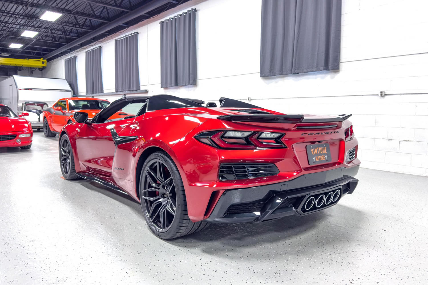2024 Corvette Z06 Convertible in Red Mist Metallic Tintcoat