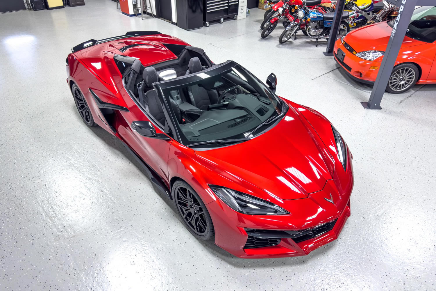 2024 Corvette Z06 Convertible in Red Mist Metallic Tintcoat