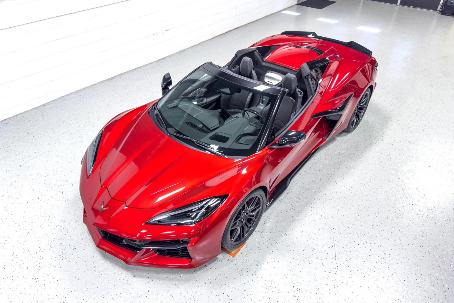 2024 Corvette Z06 Convertible in Red Mist Metallic Tintcoat