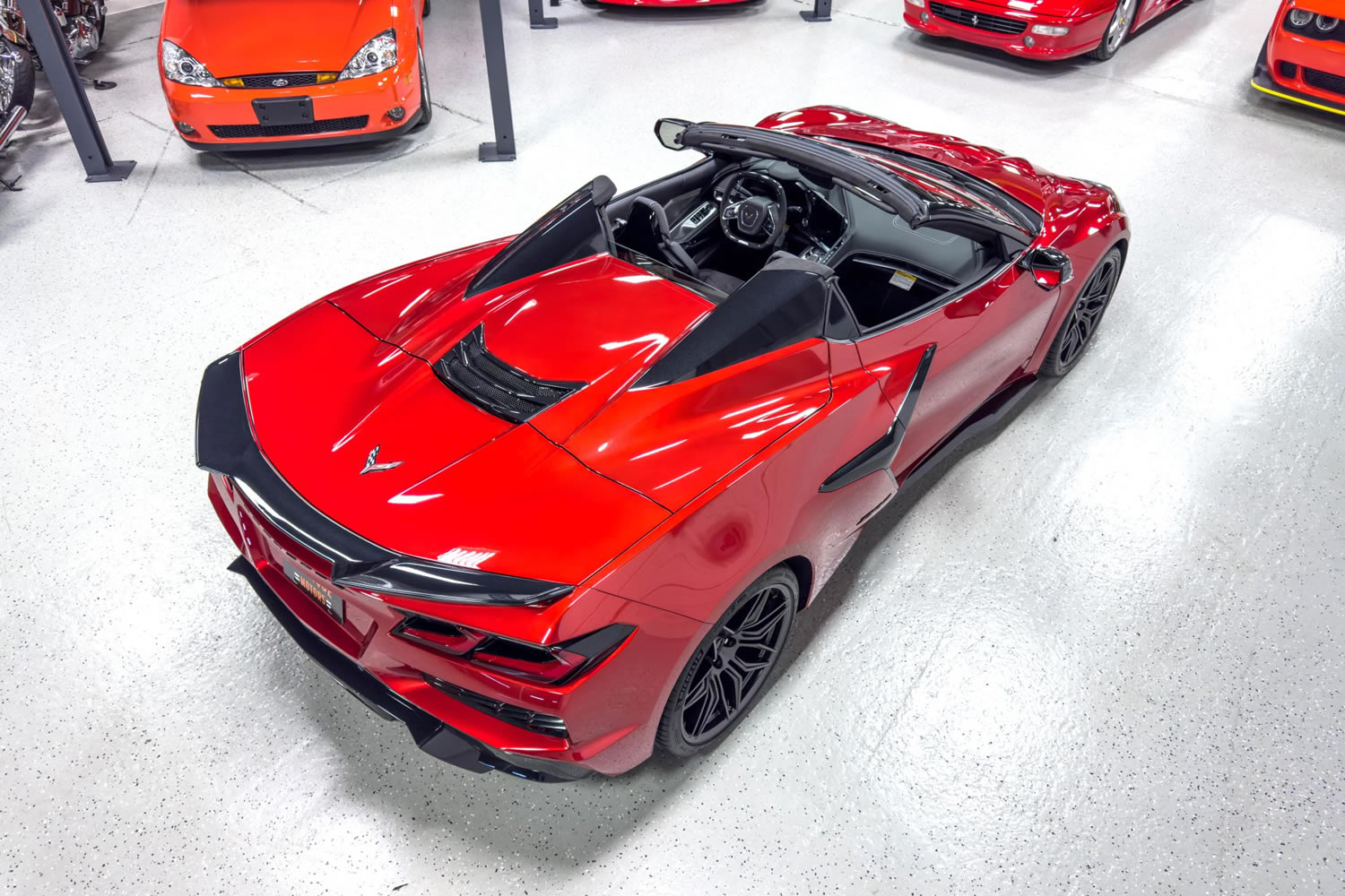 2024 Corvette Z06 Convertible in Red Mist Metallic Tintcoat