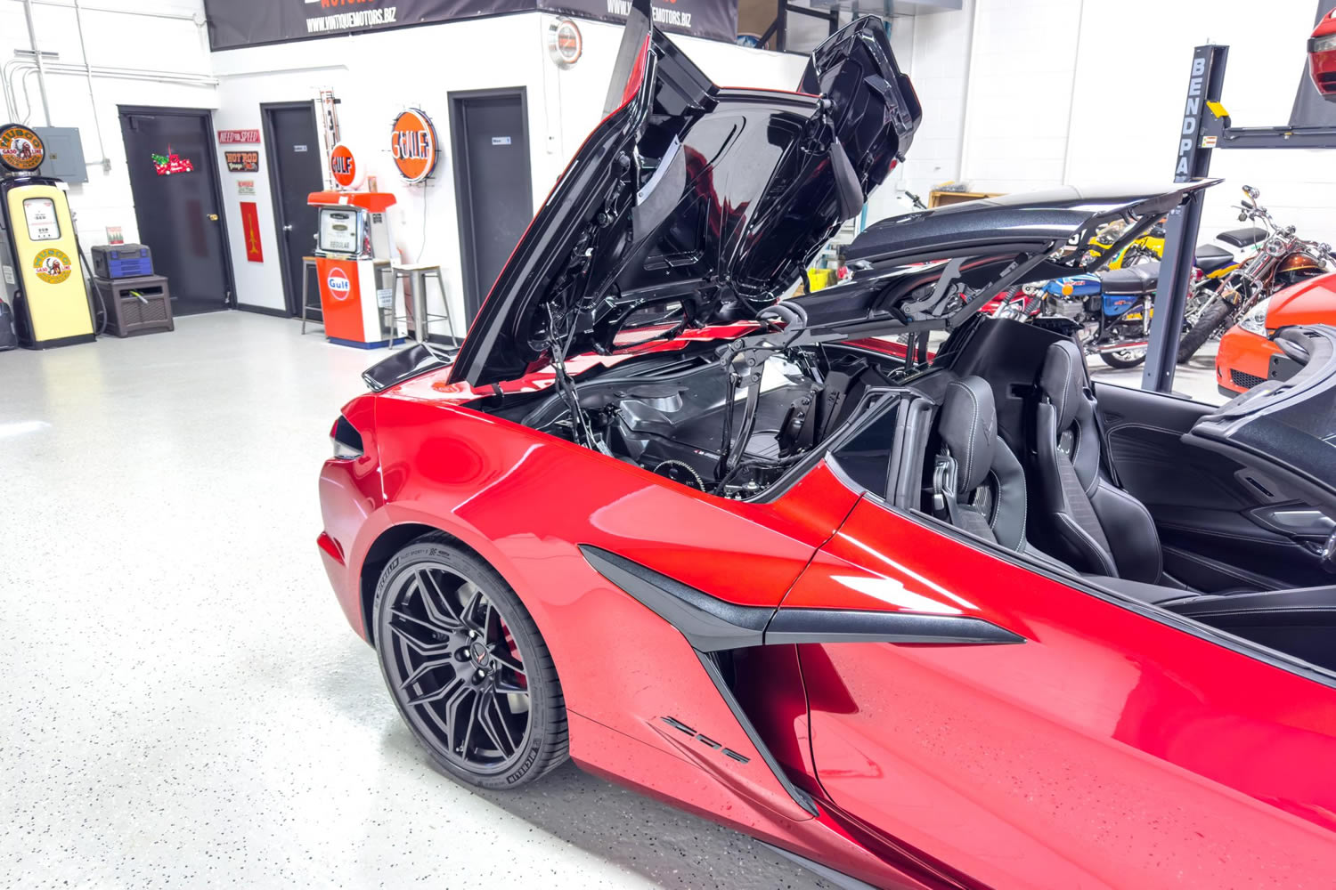 2024 Corvette Z06 Convertible in Red Mist Metallic Tintcoat