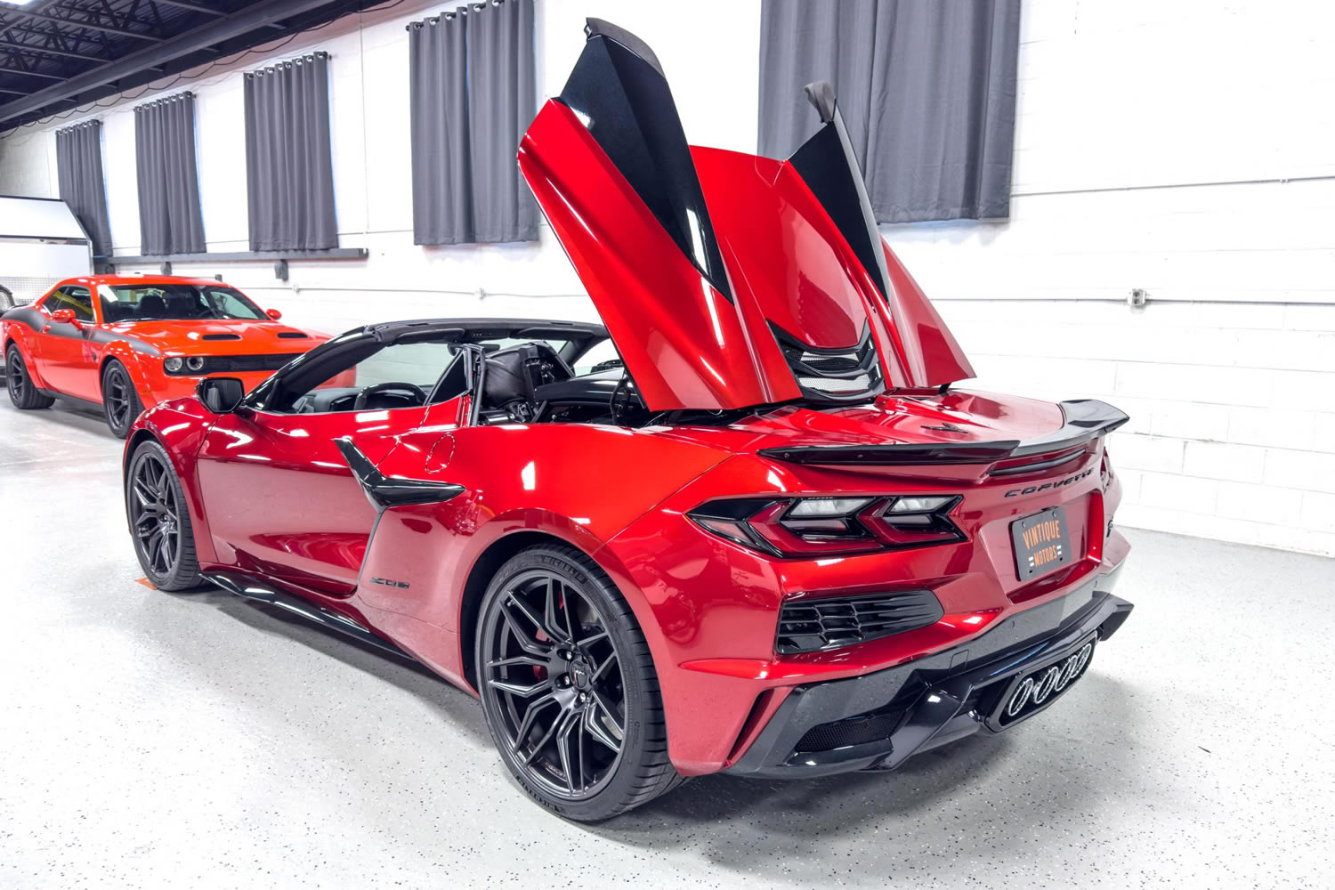 2024 Corvette Z06 Convertible in Red Mist Metallic Tintcoat