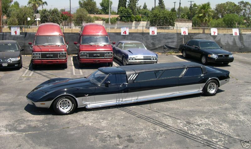 79 Corvette Stretch Limo That Starred In "Mystery Men"