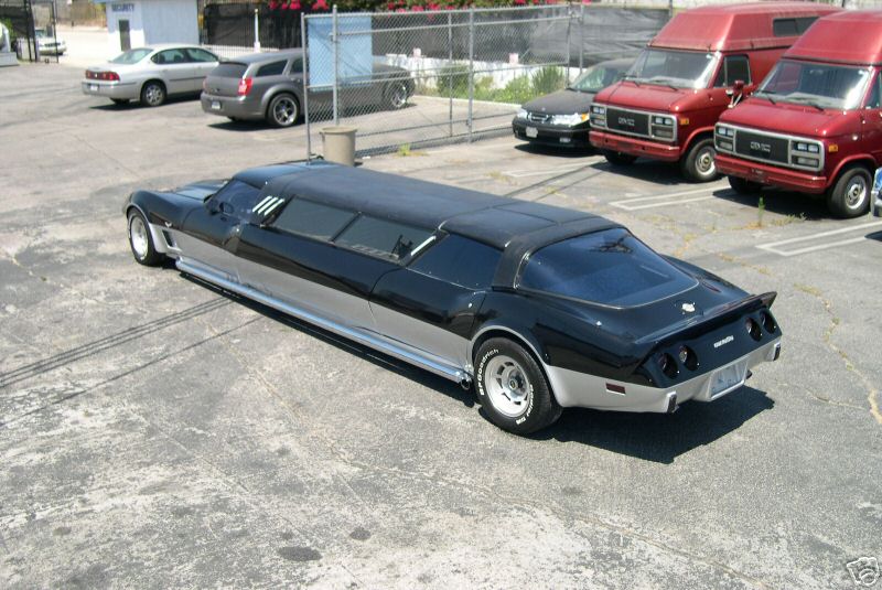 79 Corvette Stretch Limo That Starred In "Mystery Men"