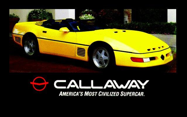 Callaway Corvette Speedster
