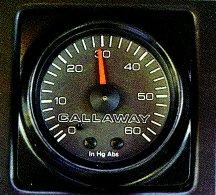 Callaway Turbo Boost Gauge