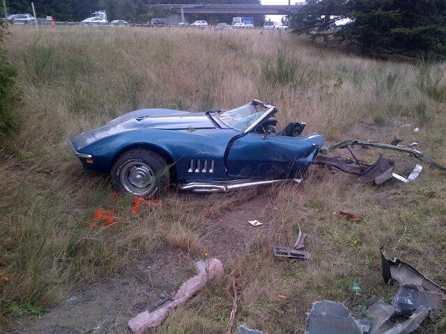 Corvette Crash in Washington State