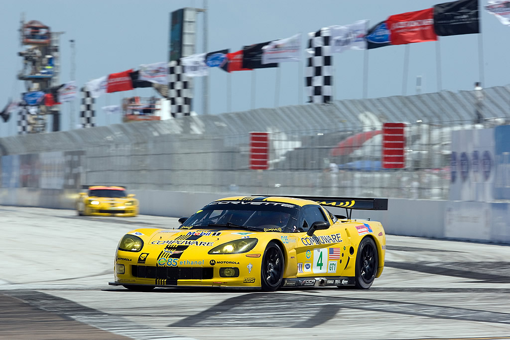 Corvette Racing ALMS St. Petersburg April 5, 2008