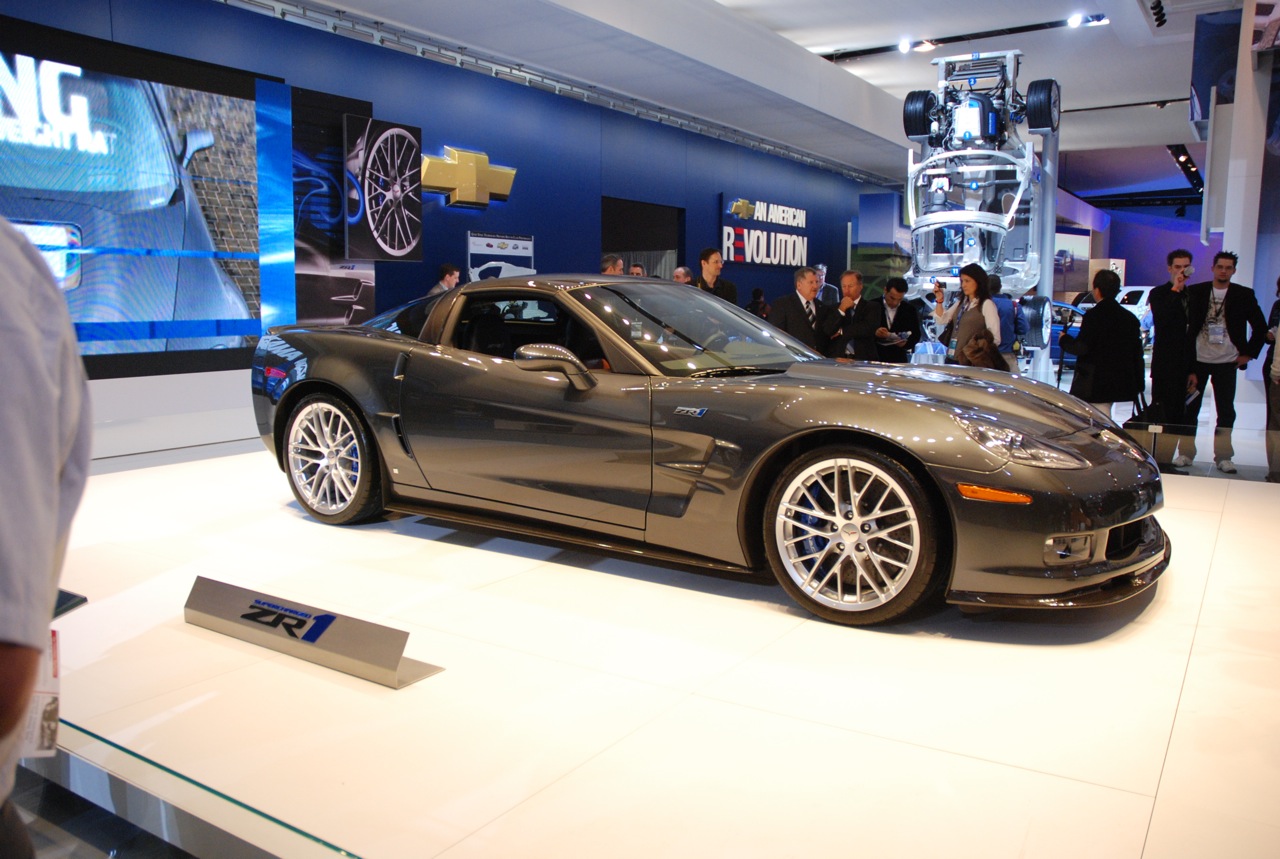 Detroit Auto Show - 2009 Corvette ZR1
