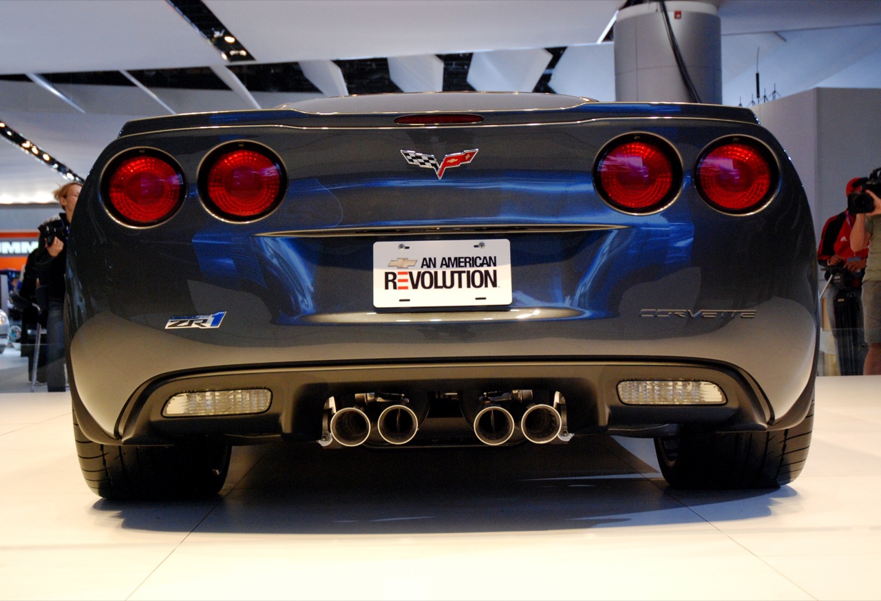 Detroit Auto Show - 2009 Corvette ZR1