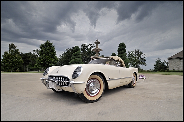 Famous Entombed 1954 Corvette