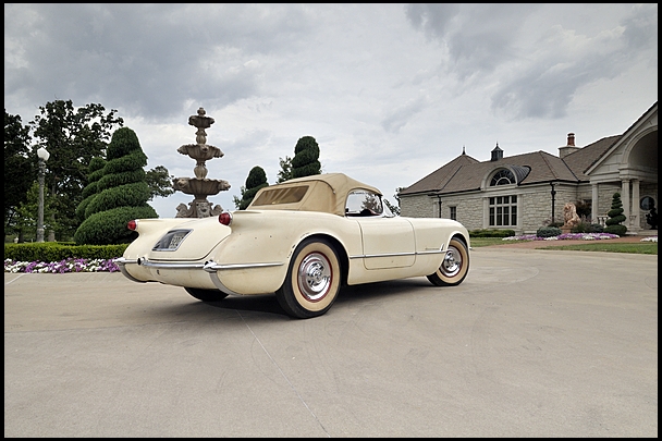 Famous Entombed 1954 Corvette