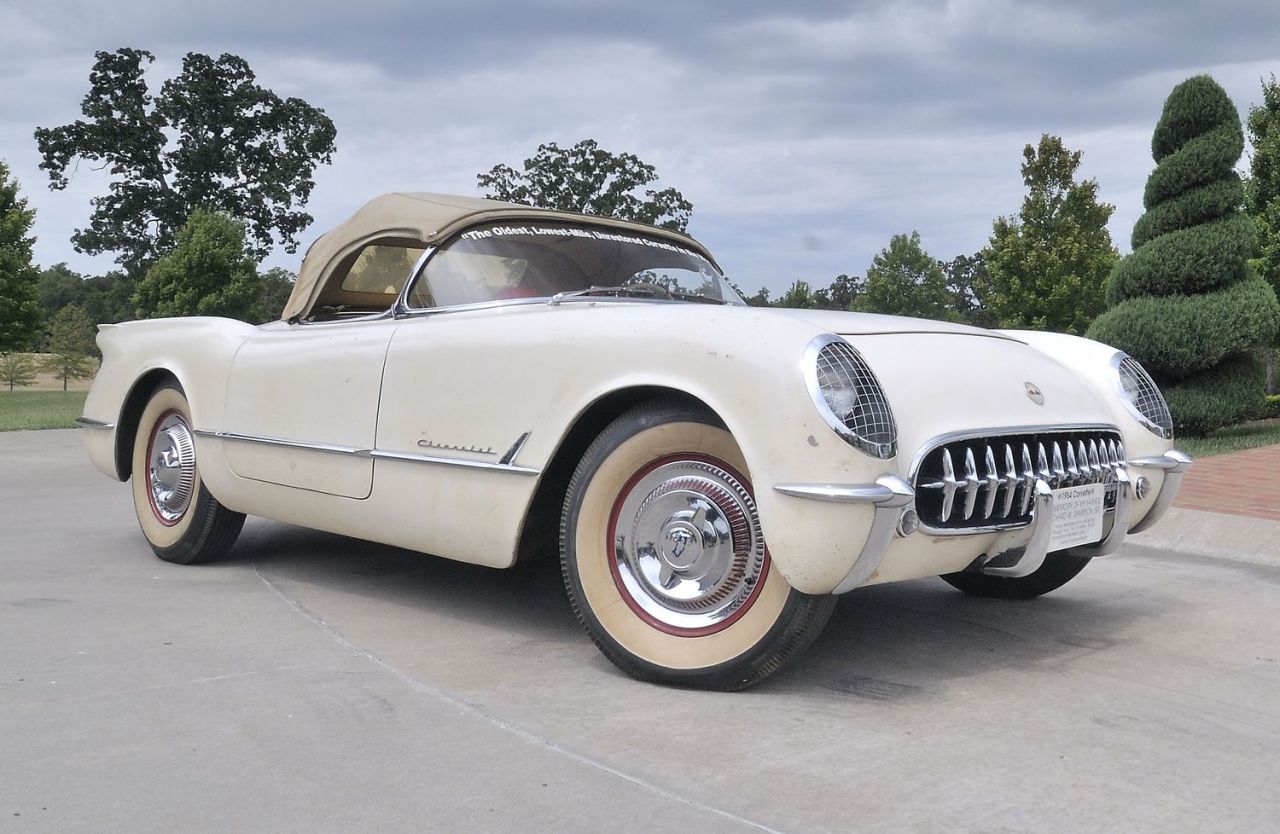 Famous Entombed 1954 Corvette