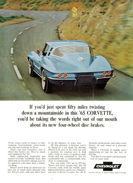 Midyear Corvette Advertisement