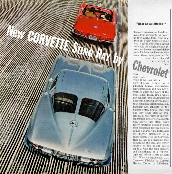 Midyear Corvette Advertisement