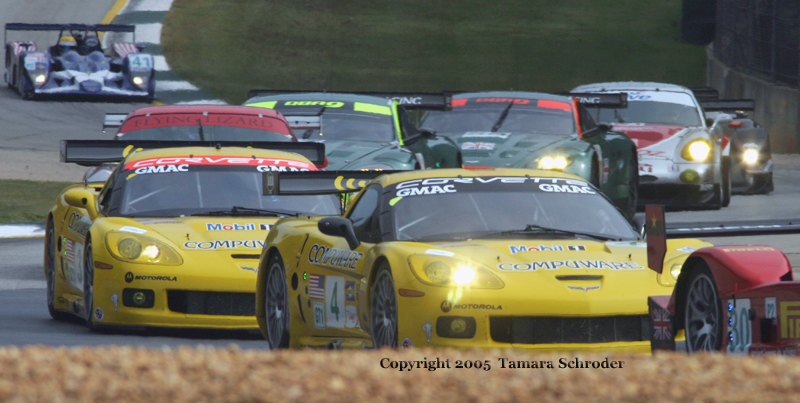 Vettes at Road Atlanta